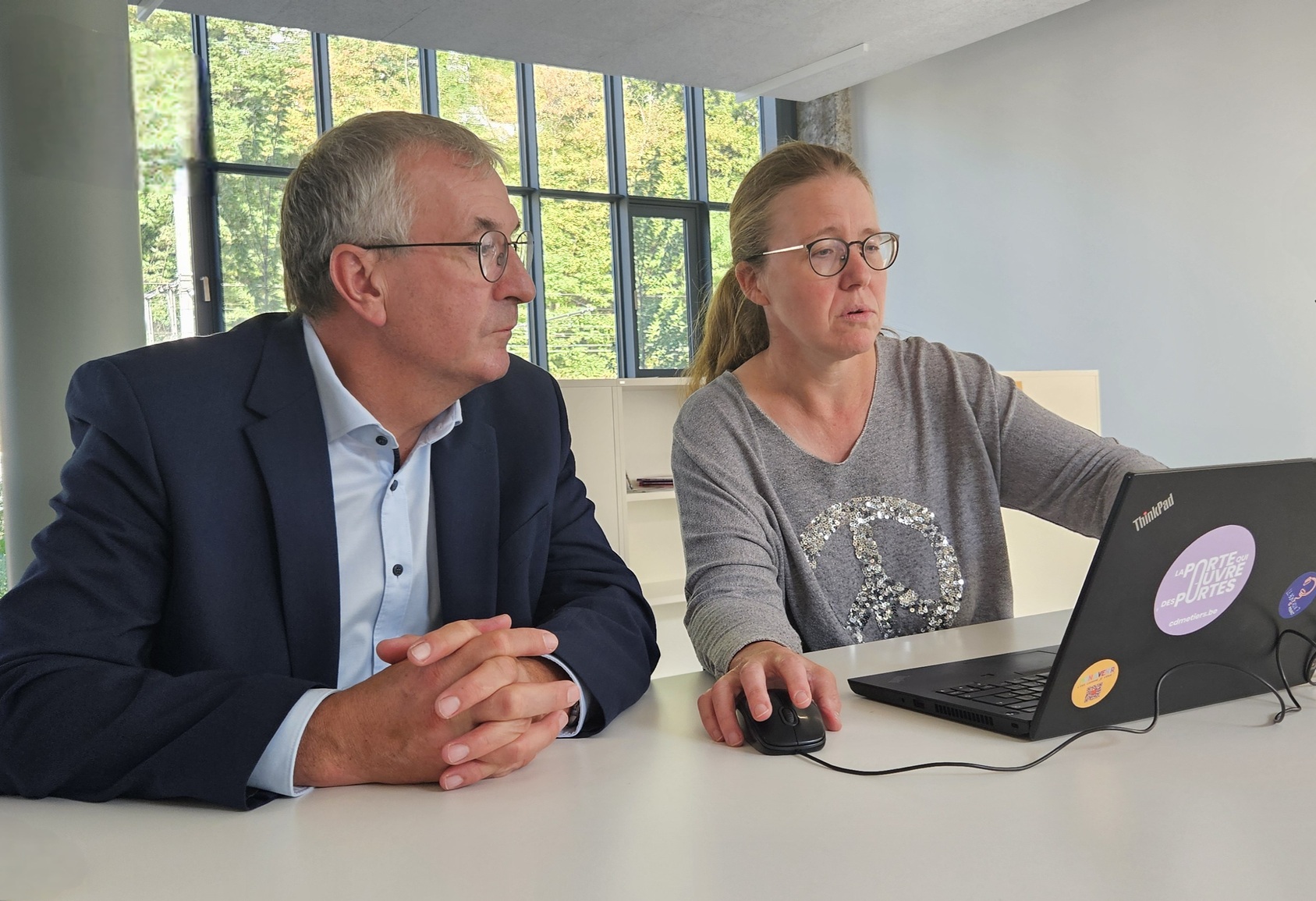 Visite de la Cité des métiers de Liège et Pole Emploi d'Herstal