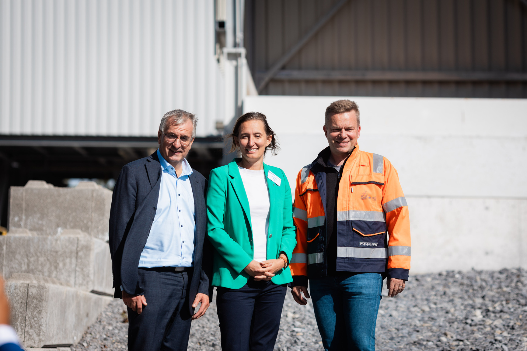 Visite du projet Butterfly (Carmeuse)