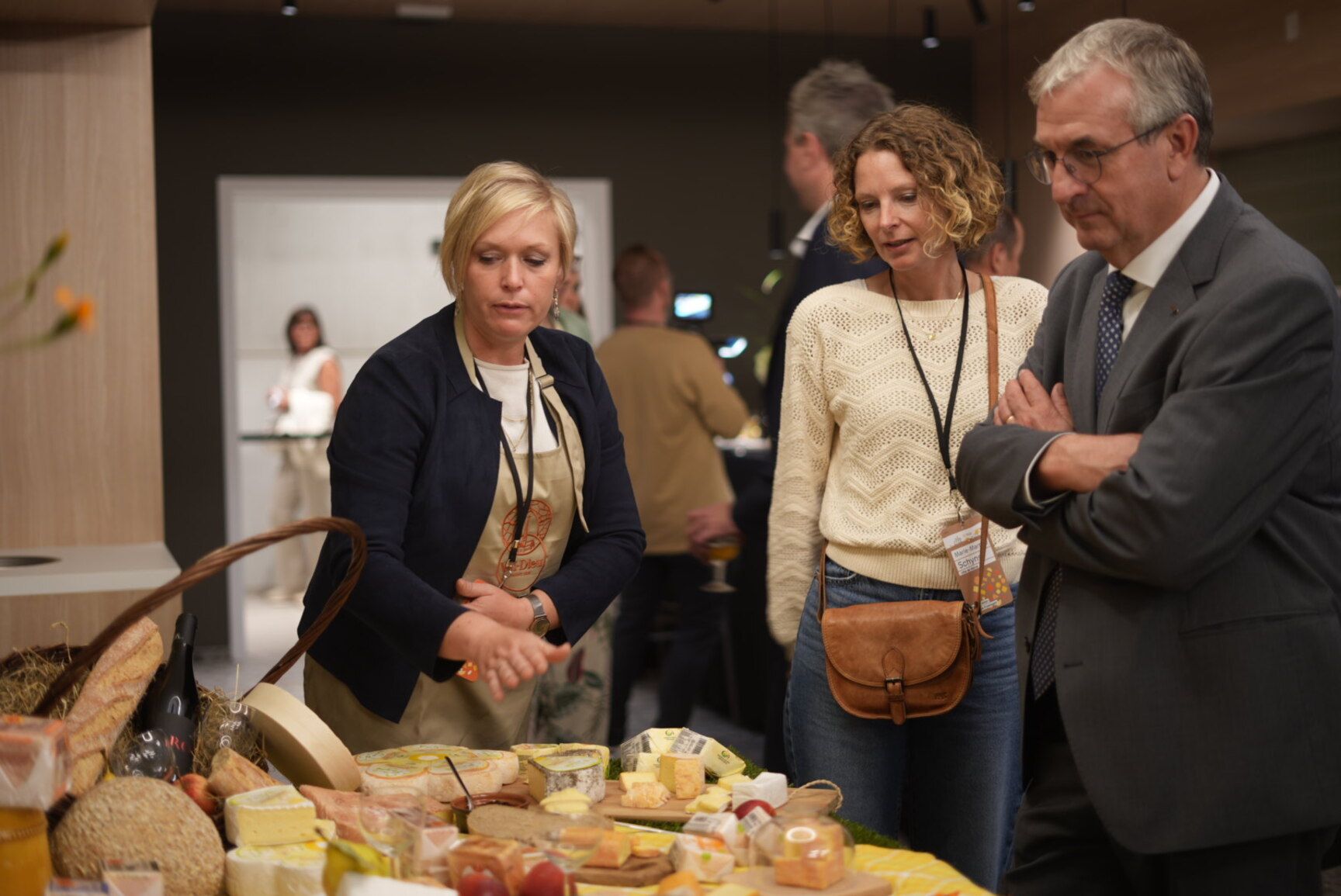 Inauguration de l'extension Terre de Fromages