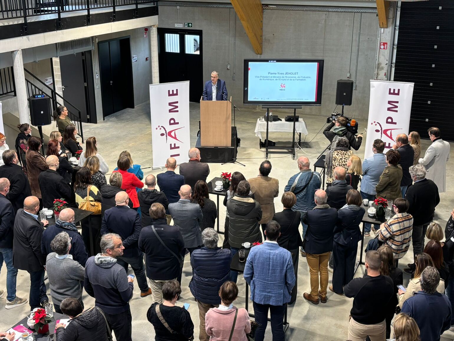 Inauguration de l'extension du Centre IFAPME de Villers-le-Bouillet