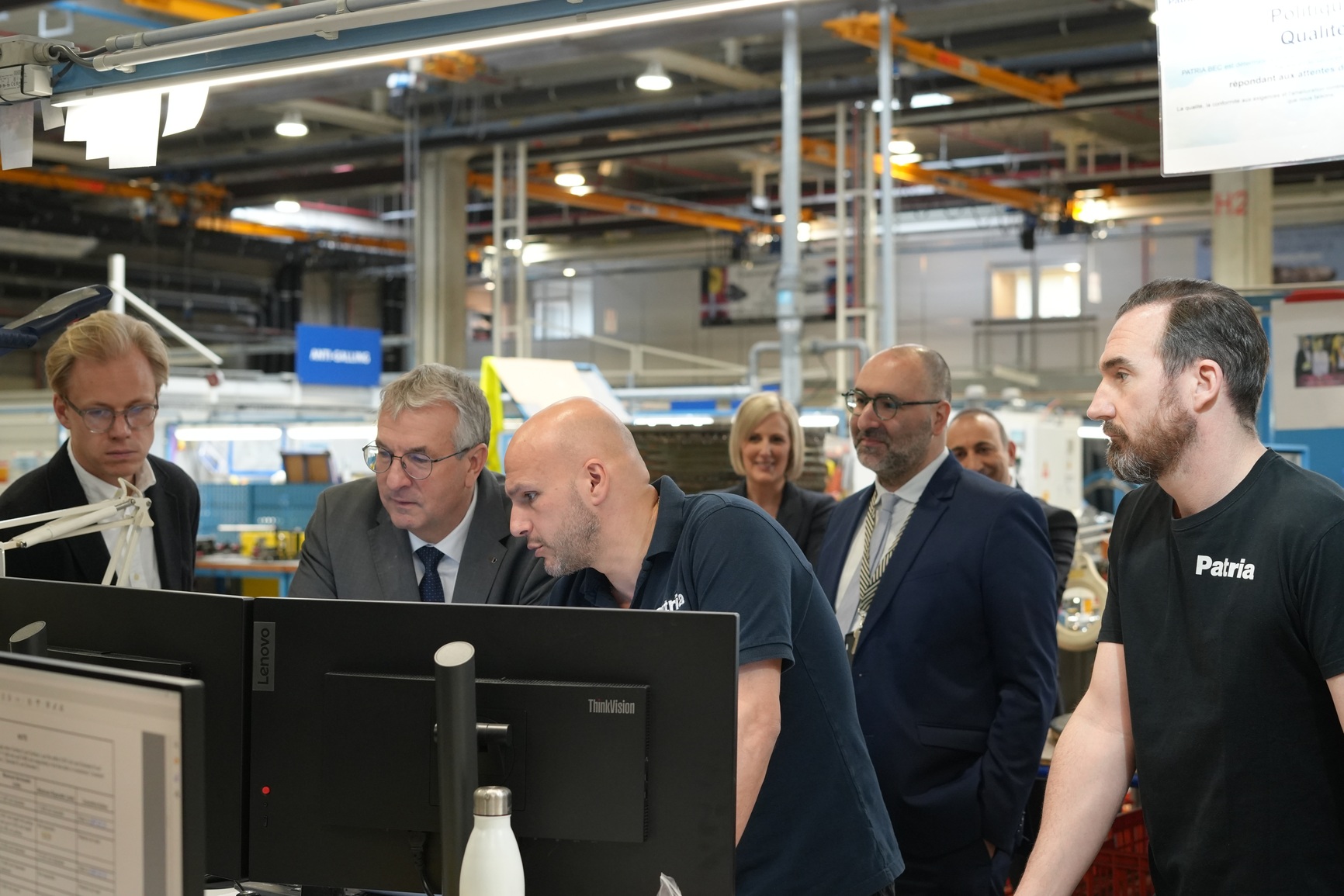 Visite de l'entreprise Patria