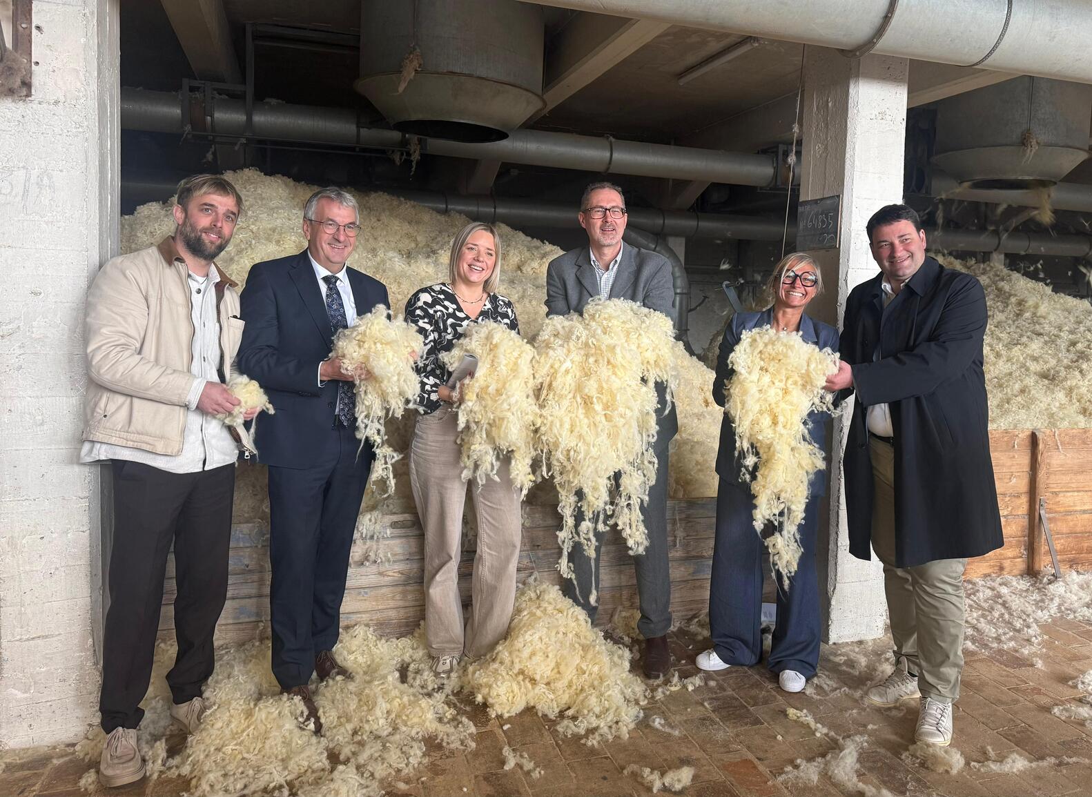 Visite de l'usine Traitex à Verviers