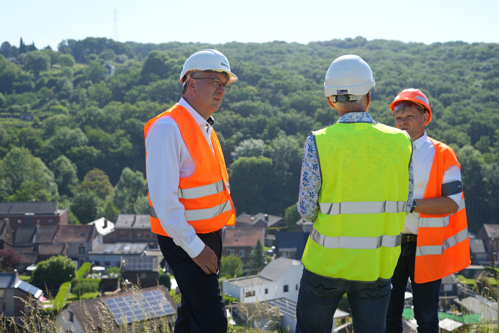 Visite du terril du Hénâ, avec Engie