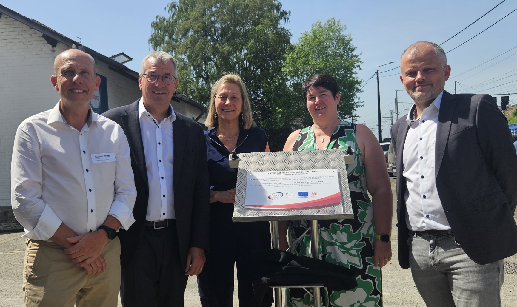 Inauguration du nouveau bâtiment du centre IFAPME de Marche-en-Famenne
