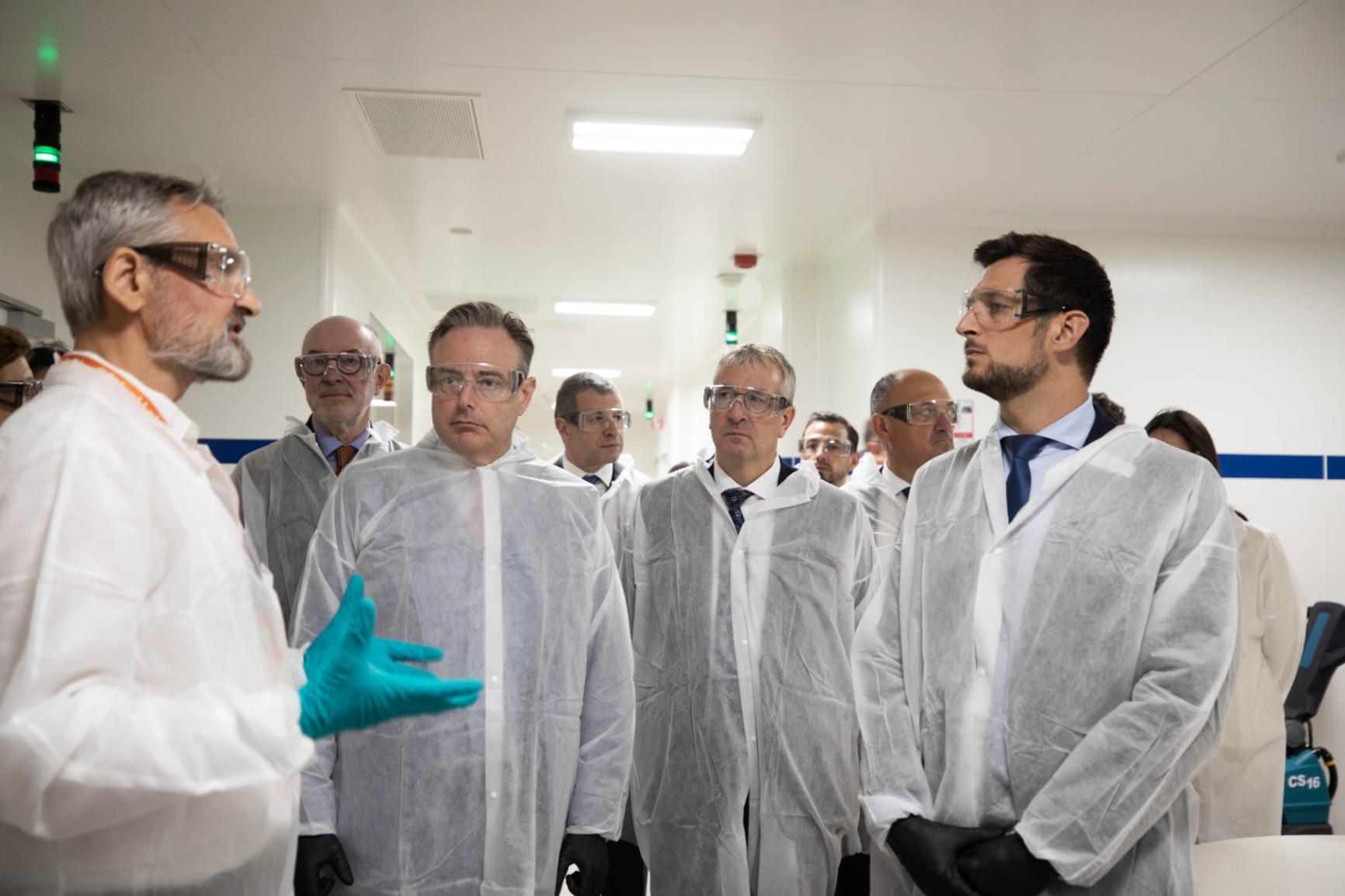 Inauguration du nouveau laboratoire clinique de GSK à Rixensart