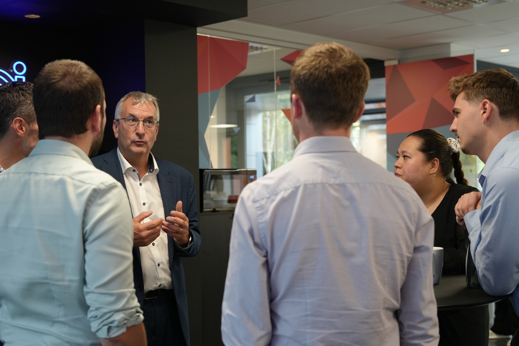 Visite de l'entreprise EASI et du stade de la RAAL