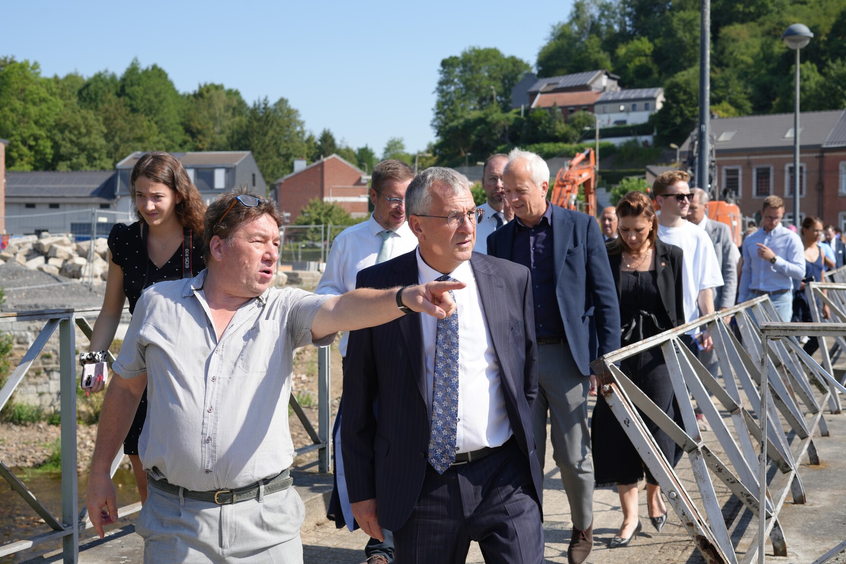 Commémorations des inondations de Liège 2021