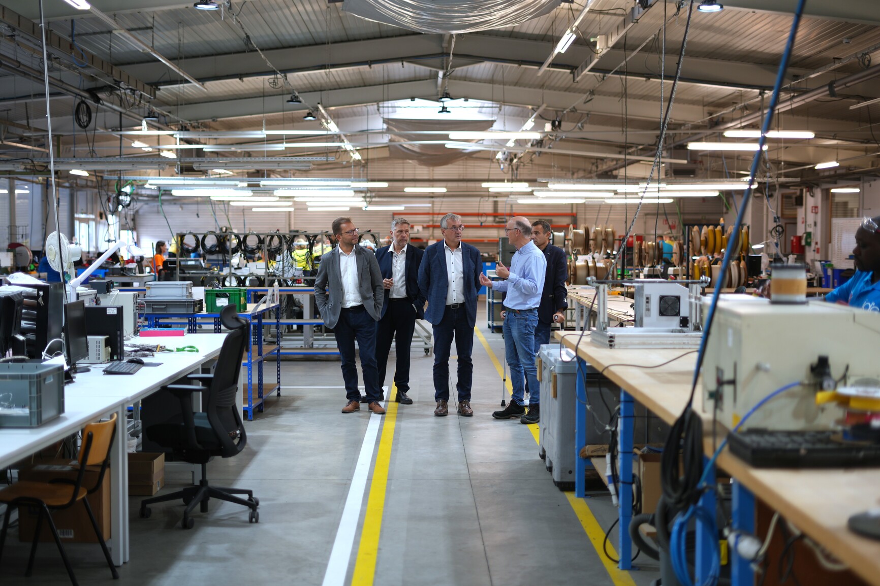 Visite de l'ETA Jean Del'Cour