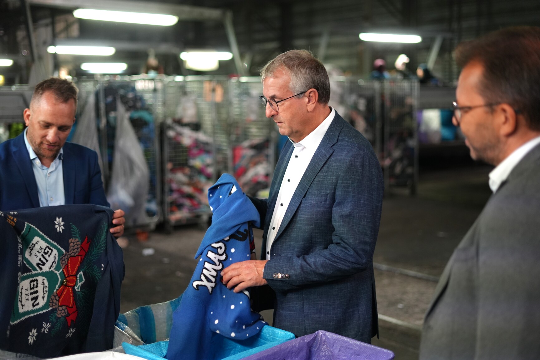 Visite de Recytex